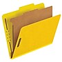 Pendaflex Pressboard Classification Folder, 1-Dividers, 1 3/4" Expansion, Letter Size, Yellow, 10/Box (23734)~#|#~6B8EB2DC-53CA-4AEE-B5CD2566A96C8A88_sc7
