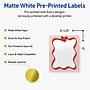 Avery Rectangle Multipurpose Labels, 4" x 3-1/3", White, 40/Pack (19479370574)~#|#~6B90908A-12F9-48CA-ADF8B7291683C32A_sc7