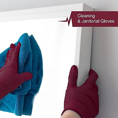 thumbnail image 2 of Pink Nitrile Disposable Gloves Latex Free 50 100 XS Small Woman Girl... 2 of 10