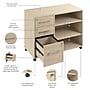 Bush Business Furniture Hustle Office Storage Cabinet with Wheels, Natural Elm (HUF140NE)~#|#~6B94B41A-DDC5-47DE-BCE1F886FE88F325_sc7