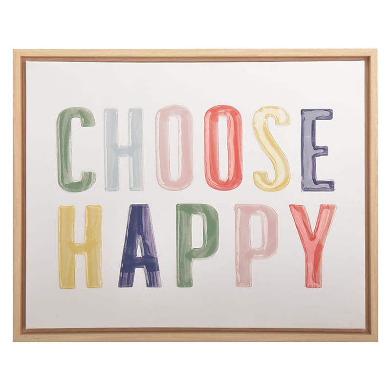 Enchante Choose Happy, Canvas, 14" x 11" (STH5234) image 1