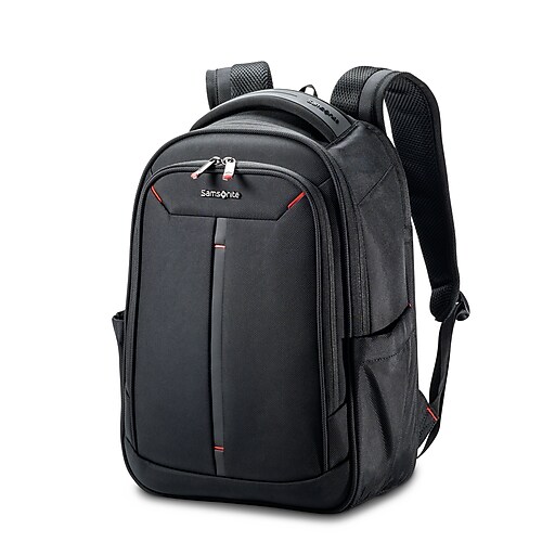 Samsonite Xenon Laptop Backpack ブラック Samsonite Xenon 4.0 Slim Backpack, Black (147326-1041) | Staples