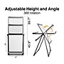 Staples Flip Chart Easel, Black Steel (28216US/50444US)~#|#~6BA76BE4-87EC-4794-9717836FD4E5F03B_sc7