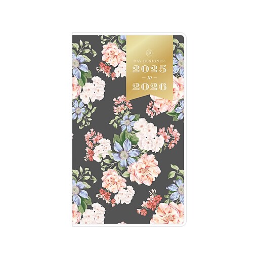 20252026 Blue Sky Day Designer Austen 3.63" x 6.13" Monthly Planner