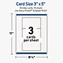 Avery Rectangle Index Cards, 3" x 5", White, 30 Cards/Pack (19479399724)~#|#~6BB0EE4E-B42F-4E4E-9663DC5A216803F4_sc7