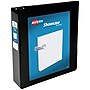 Avery Showcase 3" 3-Ring View Binders, Slant Ring, Black (19750)~#|#~6BB1A12C-28E8-42EC-B49B97C97259CB37_sc7