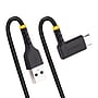 StarTech.com 6.6ft USB-A to USB-C Cable, Charge/Sync, Right-Angled USB C, Heavy-Duty, Black (R2ACR-2M-USB-CABLE)~#|#~6BB7E323-4B6F-479A-B507EEF01B695F3B_sc7