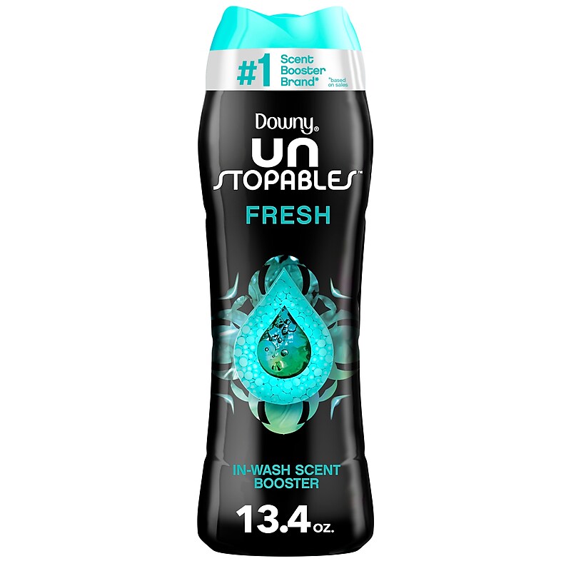 Downy Unstopables In-Wash Scent Booster Beads, Fresh Scent, 13.4 oz. (85302) image 1