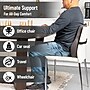 Mind Reader Memory Foam Ergonomic Lower Back Cushion Office Chair Support, Gray (VERTBACK-GRY)~#|#~6BB94052-C9A3-4677-8F0BFCA2CBB09CEF_sc7