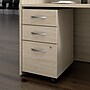 Bush Business Furniture Arrive 3 Drawer Mobile File Cabinet - Assembled, Natural Elm (ARF116NE-Z)~#|#~6BBBEFFA-46B4-434E-B4554885C0EB04B6_sc7