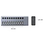 4XEM 10-in-1 USB 3.0 Charging Hub, Gray (4XHS070M1)~#|#~6BBDC6A1-C6FD-443D-A69FE6831435DB8D_sc7