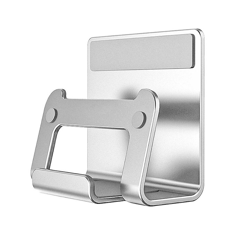 SaharaCase Wall Mount for Most Cell Phones and Tablets up to 9", Silver (TB00110) image 1