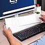 Quartet Flip-Top Glass Dry-Erase Desktop Pad, 18" x 6", White Surface (Q090F04-R)~#|#~6BC2C075-78A0-40C9-AF736365F5DFBB6F_sc7