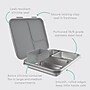 Bentgo Kids Leak-Resistant Lunch Box, 3-Compartment, Silver (BGOSTL-S)~#|#~6BC2DEA7-4A23-4797-BC7B149D7E41C287_sc7