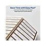 Avery Easy Peel Laser/Inkjet Address Labels, 1" x 2 5/8", White with Metallic Gold Borders, 300 Labels/Pack (6540)~#|#~6BC374E2-4DE8-4837-83E02BAFBEFFB7D0_sc7