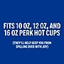 Perk™ Plastic Hot Cup Lid, 10/12/16 Oz., White, 50/Pack (PK54369)~#|#~6BC57366-ABC5-4A8E-B754A742D20BA2E6_sc7