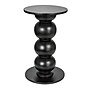 Storied Home Mango Wood Round End Table, Black (EC1661)~#|#~6BC69C5F-E725-4138-93701A21C639BFAC_sc7