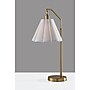 Adesso Lyra 26" Incandescent Table Lamp, Antique Brass/White (2607-21)~#|#~6BCD9215-D6CA-4165-AF0FB6005DEAD779_sc7