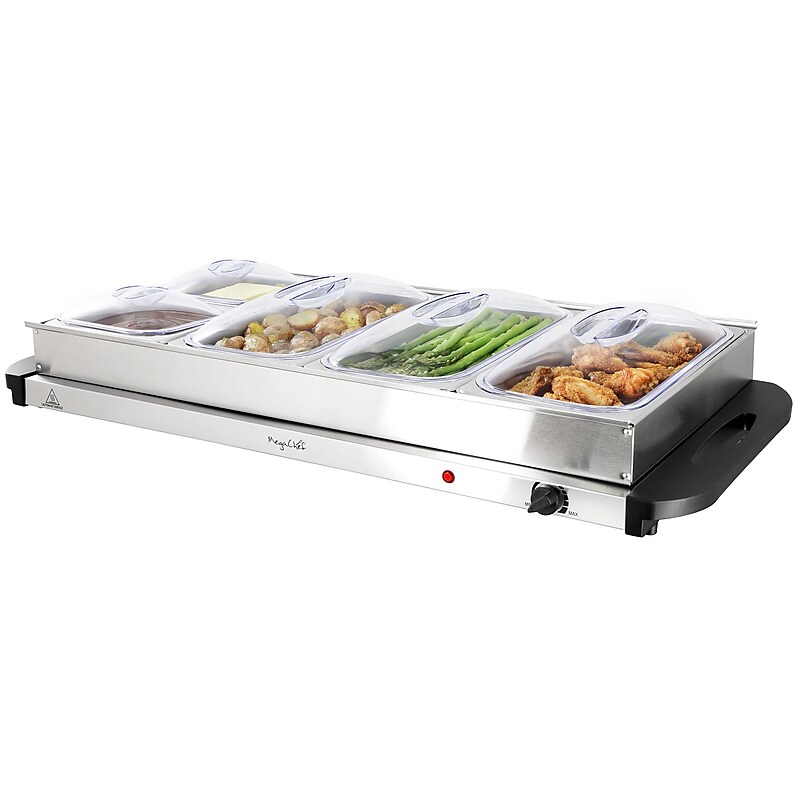 MegaChef Buffet Server & Food Warmer, 5 Sections (935123025M) image 1