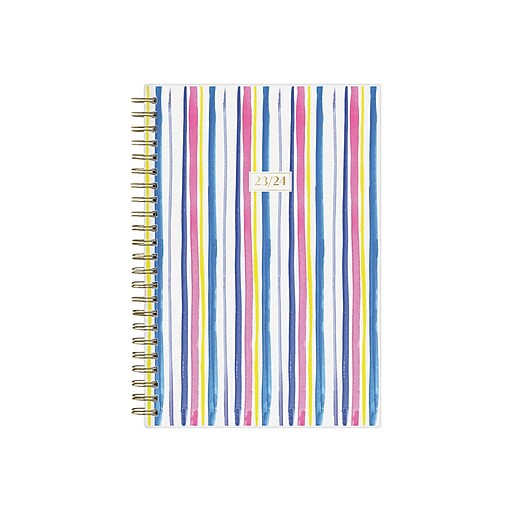 20232024 Blue Sky Travel Write Draw Stripe 5" x 8" Academic Weekly