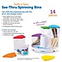 Learning Resources Create-a-Space See-Through Spinning Bins, Multicolor (LER3711)~#|#~6BD8F21B-24A6-46ED-A23C3DA847E17337_sc7