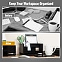 Mind Reader Desktop Organizer with 2 Coasters, 3 Compartments, Black (COASDORG-BLK)~#|#~6BDC016F-2760-4BD2-A2C343A59B67EB61_sc7