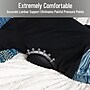 Mind Reader Memory Foam Back Cushion Lumbar Support Pillow with Air-Cloud Technology, Black (LUMBACK-BLK)~#|#~6BDF636F-BE49-4007-A0CC9695C94B4F4C_sc7