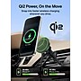 Belkin BoostCharge Magnetic Wireless Charging Car Vent Mount, 15W, Black (WIC010ttBK)~#|#~6BE6DED7-48BF-4A8F-B9F2553F2C2A0FE4_sc7