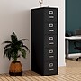 Staples Commercial 5-Drawer Vertical File Cabinet, Letter Size, Lockable, 63.98"H x 14.9"W x 26.5"D, Black (59589/25432)~#|#~6BE8C92B-4425-4711-9C5CB17381080F94_sc7