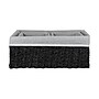 Household Essentials Woven Storage Wicker Basket, Black, 3/Set (HE1099)~#|#~6BEF92A8-22AA-4621-99CFE9137EE80E58_sc7