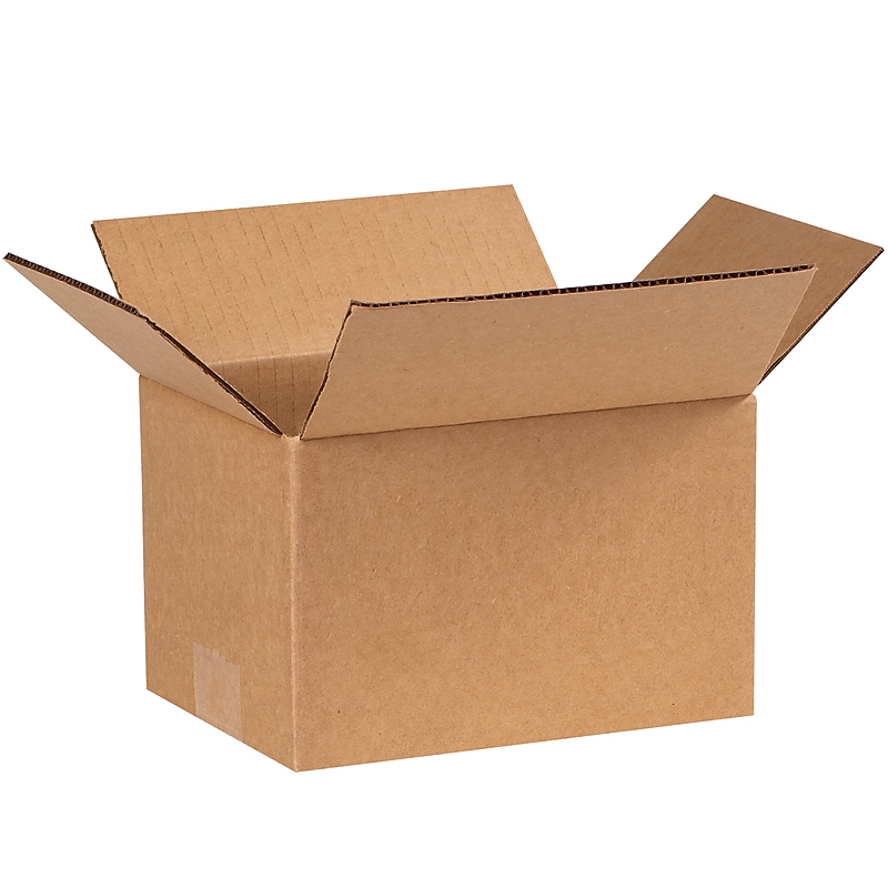 8" x 6" x 5" Shipping Boxes, 32 ECT, 25/Bundle (865) image 1