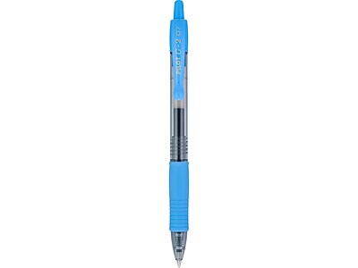 Pilot G207 Kugelschreiber – 20 Stück, Einziehbar, 0,7 Mm Strichstärke, Blau, Mit Gel-Tinte