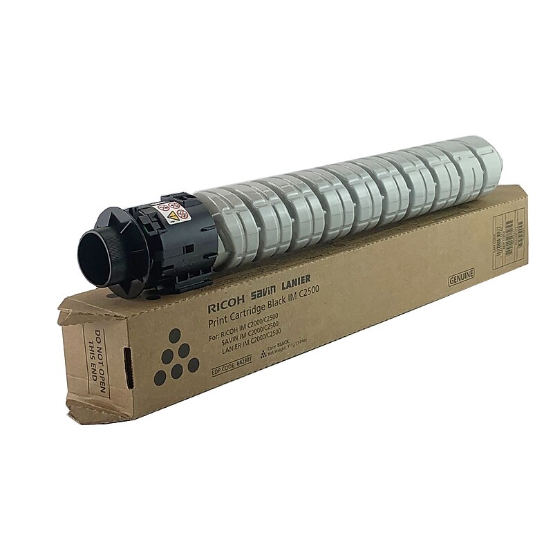 Ricoh 842307 Black High Yield Toner Cartridge, Prints Up to 16,500 Pages image 1