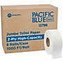 Georgia Pacific Blue Basic Recycled Jumbo Jr. Toilet Paper, 2-Ply, White, 1000 ft./Roll, 8 Rolls/Carton (12798)~#|#~6BFA60DA-4872-4AD4-90832A04C8DD47E9_sc7
