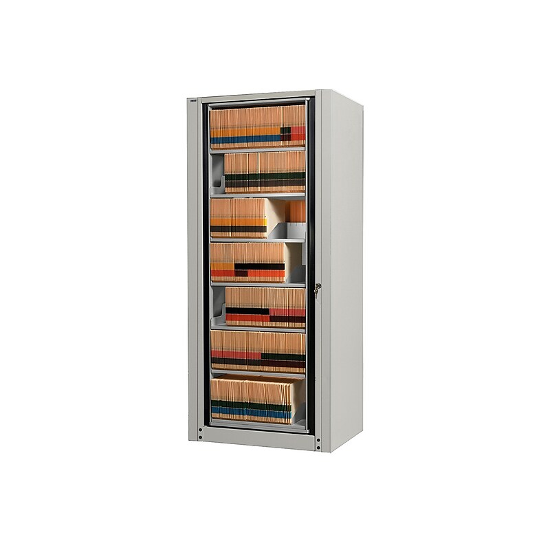 Safco ARC High-Density File System, File, Letter, Pebble Gray (ARCB24827S) image 1