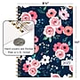 2027 Excello Brands 9" x 11" Weekly & Monthly Standard Planner, Paperboard Cover, Navy Floral (FSHN-CY27-8511-84)~#|#~6C018BC4-3695-44D7-B2AA70E398669C09_sc7
