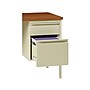Hirsh 48"W Single-Pedestal Desk, Putty/Oak (20091)~#|#~6C03AABA-C47F-4C3D-95B0C329F98F195A_sc7