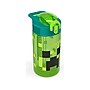 Zak! Minecraft Meadow Polypropylene Water Bottle, 16 oz., Green/Black (MICR-T120)~#|#~6C049E8C-731F-4098-A764A4AEC41E2FE6_sc7