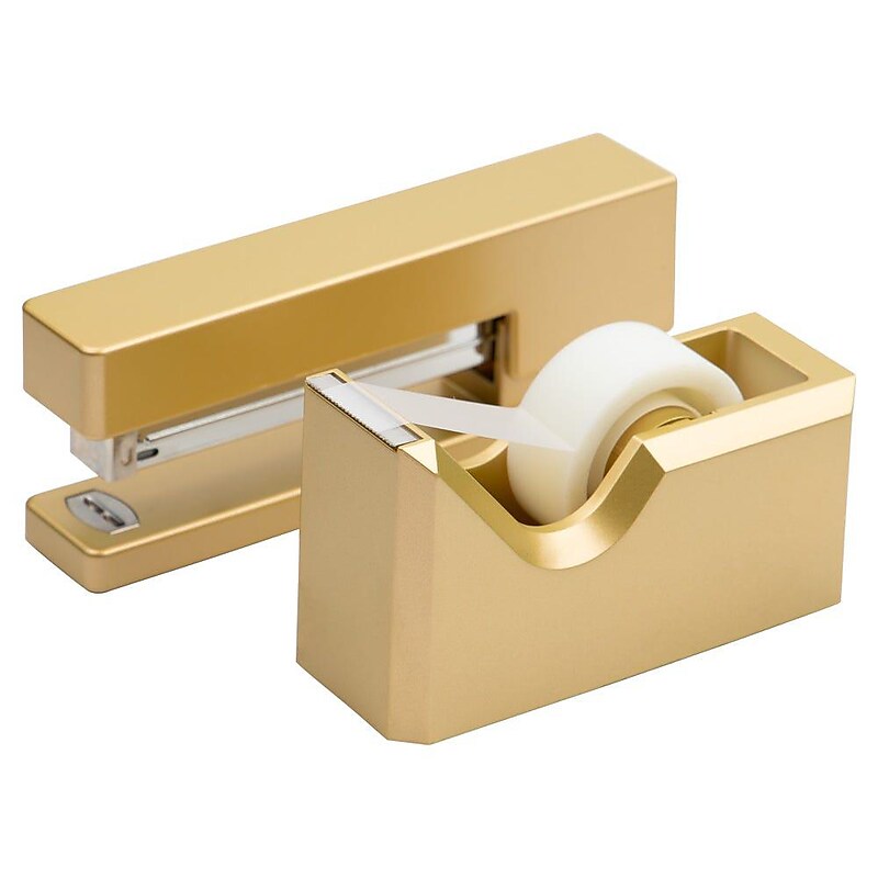 JAM Paper Office Supply Kit, Gold, 2/Pack (3378go) image 1