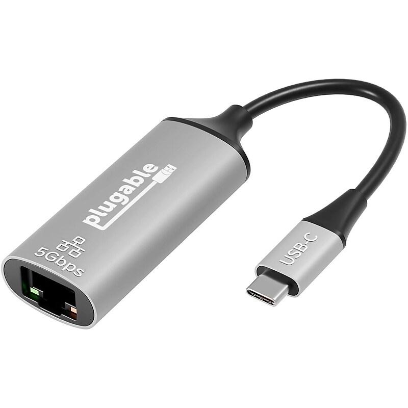 Plugable E5000 5Gbps USB-C Gigabit Ethernet Adapter (USBC-E5000) image 1