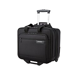 Samsonite Classic Business 2.0 Laptop Rolling Briefcase, Black