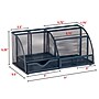 Staples 7-Compartment Metal Mesh Desk Organizer, Navy Blue (ST63826)~#|#~6C0B84AF-57C3-44F3-98929FC2EA082A71_sc7
