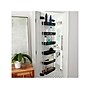 Household Essentials 6-Shelf Plastic Over-the-Door Storage Rack, 18", Black (2157-1)~#|#~6C108D6D-F2BC-4061-82DBD4AD84702986_sc7
