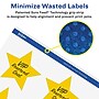 Avery Laser/Inkjet Burst Multipurpose Labels, .75" x .75", White, 4000 Labels/Box (94610)~#|#~6C1C3638-8D90-42DD-BA1052A866AC0FCB_sc7