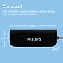 Philips 4-Port USB 3.0 Hub, Black (SWL3923B/37)~#|#~6C2424C1-22C4-4043-9669C857F7426FDB_sc7