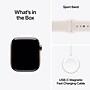 Apple Watch Series 11 GPS + Cellular Smartwatch, 46mm, Gold Titanium Case with Light Blush Sport Band, Small/Medium (MFD54LW/A)~#|#~6C2479E8-A898-4505-A6D496B057652E5D_sc7