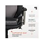 Sharper Image S-600 Active Lumbar Heated Ergonomic Bonded Leather Swivel Executive Massage Chair, Black (60098-BLK)~#|#~6C268F8D-5E55-4403-989658BE62964C69_sc7
