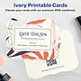 Avery Integrated Cards, 4.25" x 5.5", Matte Ivory, 100/Box (95277)~#|#~6C269451-4F36-4C04-A9D49361A3ECF08E_sc7