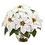 Nearly Natural Artificial Poinsettia Arrangement, 14" (A1244)~#|#~6C2835CC-4B22-4569-AD3A800AF0763380_sc7