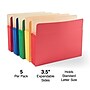 Staples Reinforced File Pocket, Letter Size, Assorted Colors, 5/Pack (227132)~#|#~6C2908DD-97BE-4534-92032F9410888C07_sc7
